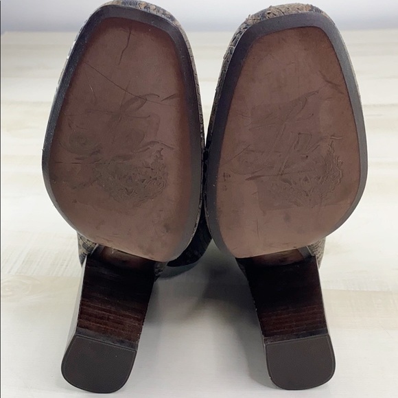 FREE PEOPLE Nolita Snake Embossed Leather Boot - Picture 9 of 13